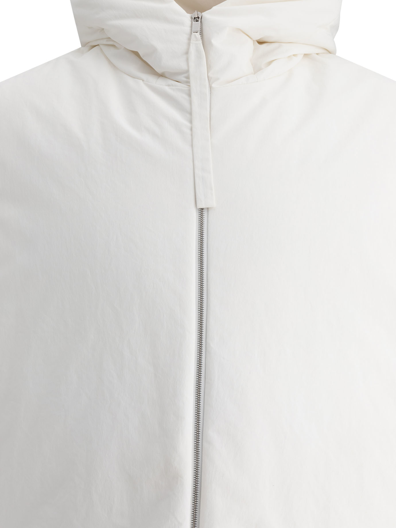 JIL SANDER White Down vest